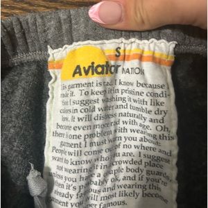 aviator nation size small sweatpants. (TAKING OFFERS!!)